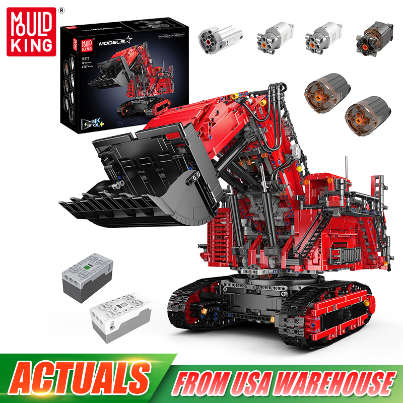 Kids Outdoor Excavator - Mold King 17070 17071 Giocattoli per