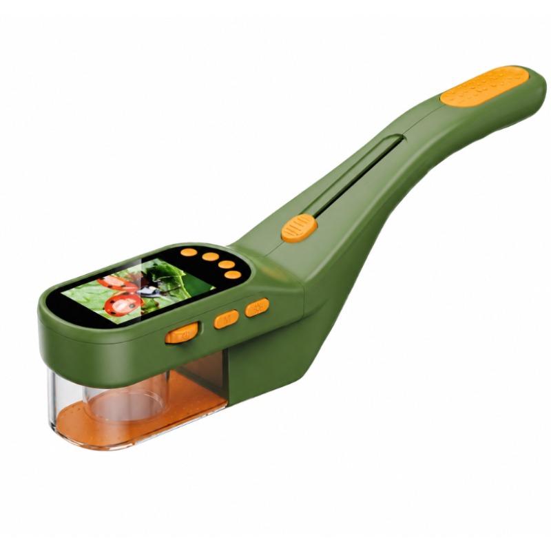 Kids Outdoor Microscope - Microscopio Digitale Portatile 2 in 1