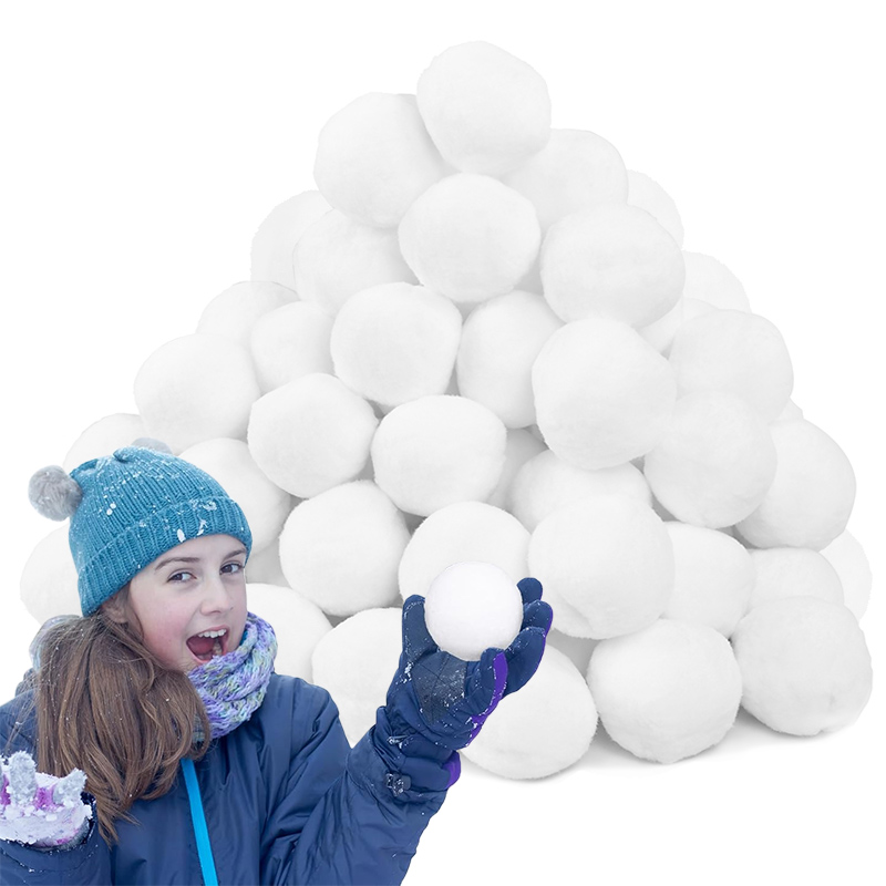 Kids Outdoor Xmas Gifts - 30/60 pezzi di palline di neve