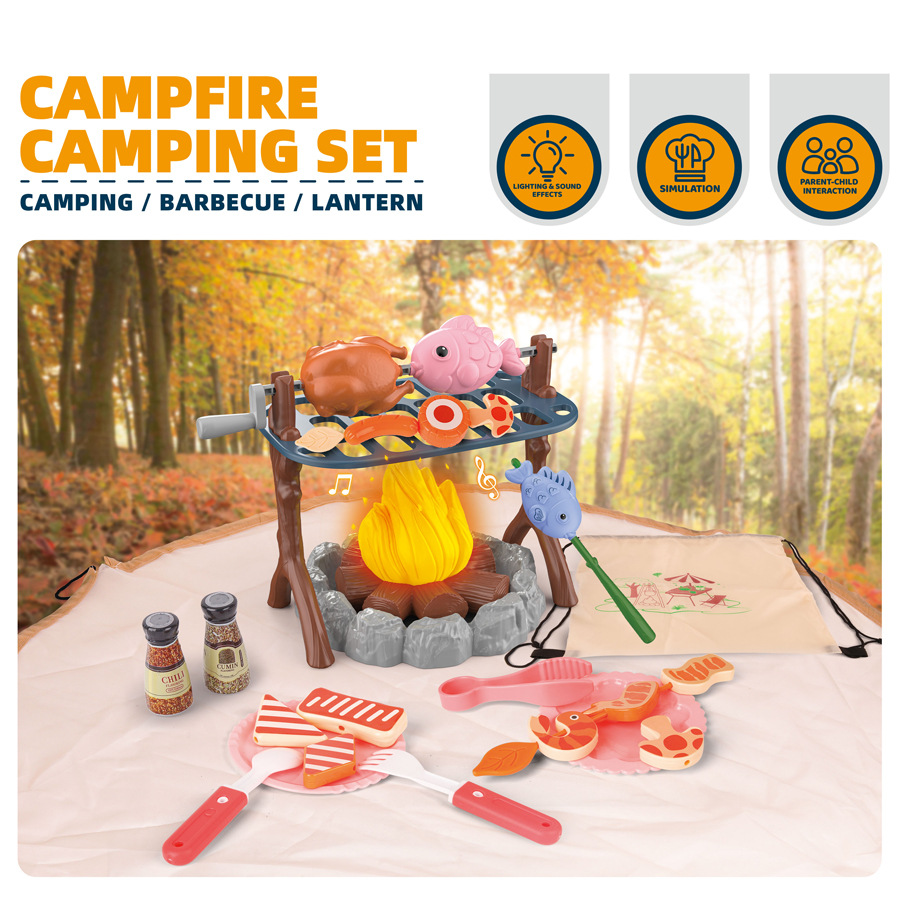 Kids Outdoor Tent - Set Tenda da Campeggio per Bambini,
