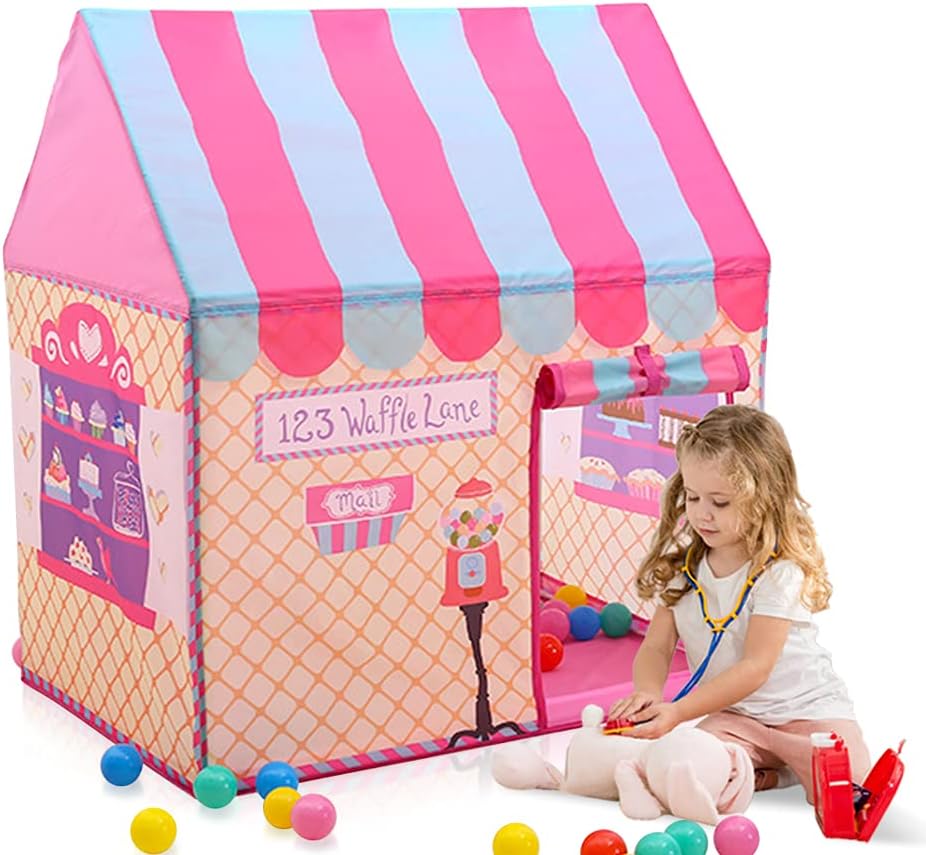 Kids Outdoor Tent - Ragazzi Ragazze Giocattoli Bambini Casetta da