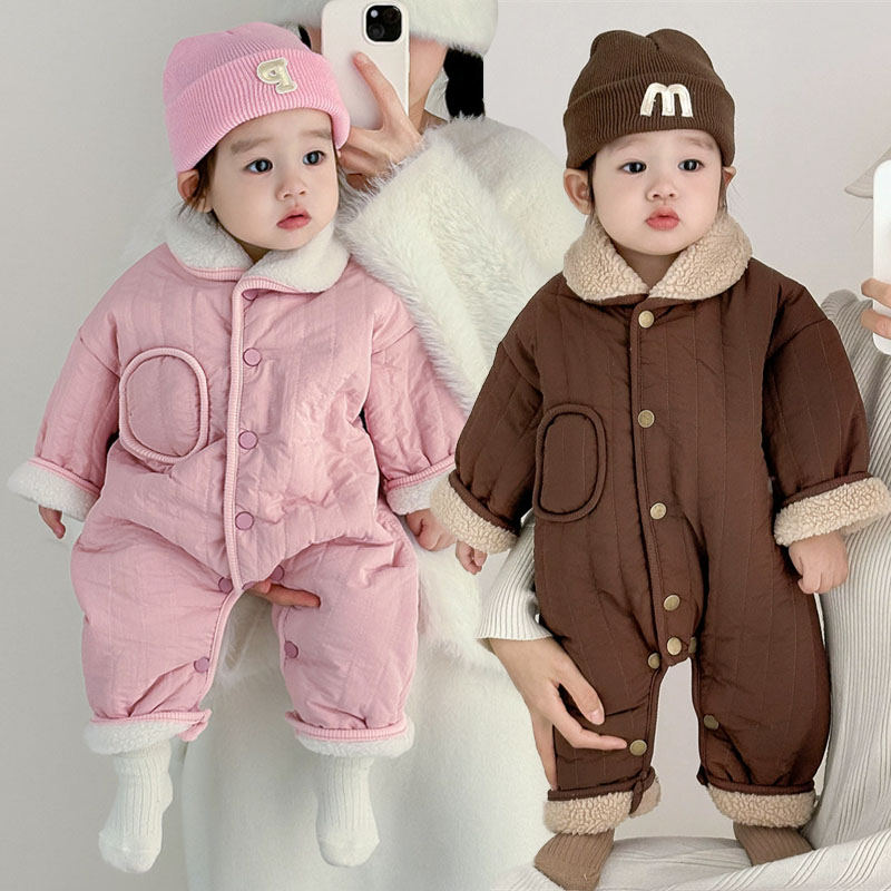 Kids Outdoor Jumpsuit - Tute in pile invernali per bambini,
