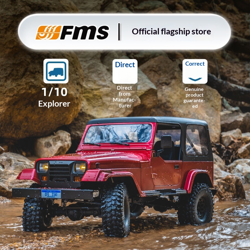 Kids Outdoor Dirt Toys - Fms Explorer RC Fuoristrada Crawler in