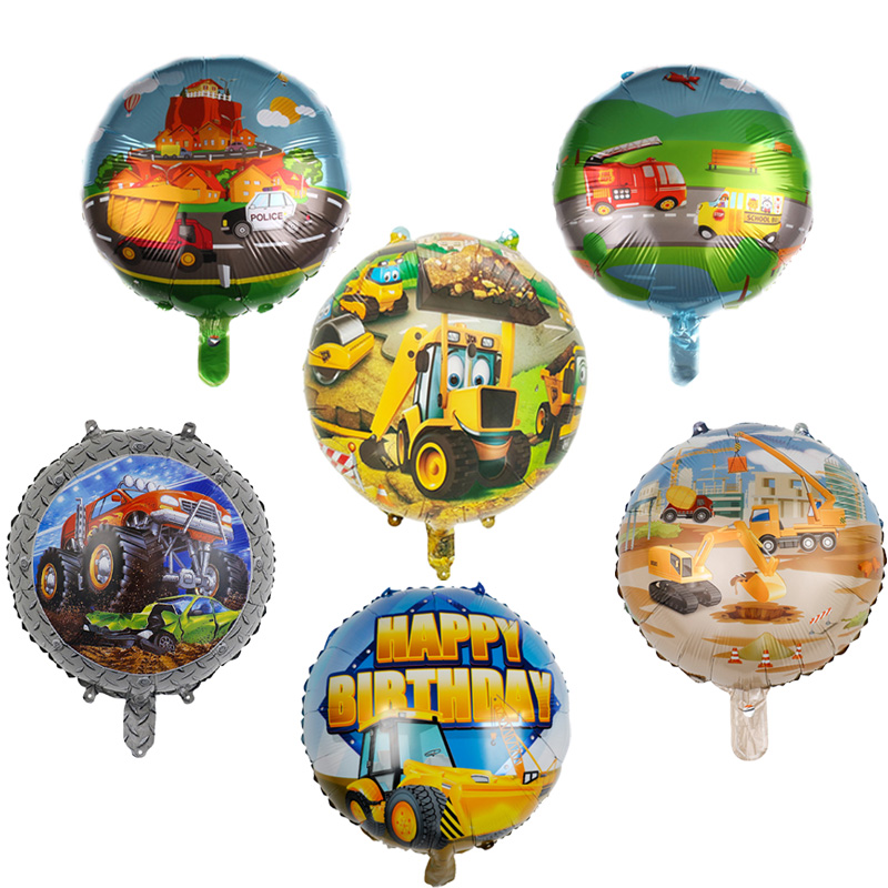 Kids Outdoor Excavator - 10 pz 18 pollici Cartoon auto