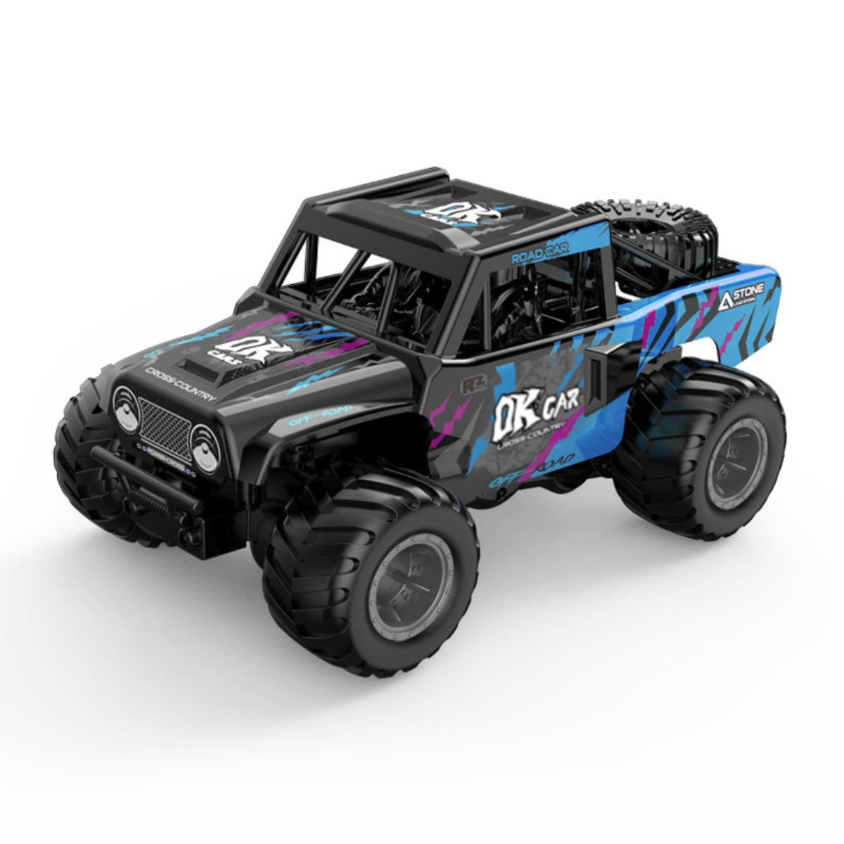 Kids Outdoor Dirt Toys - Auto RC Anfibia 4WD Fuoristrada, Veicolo
