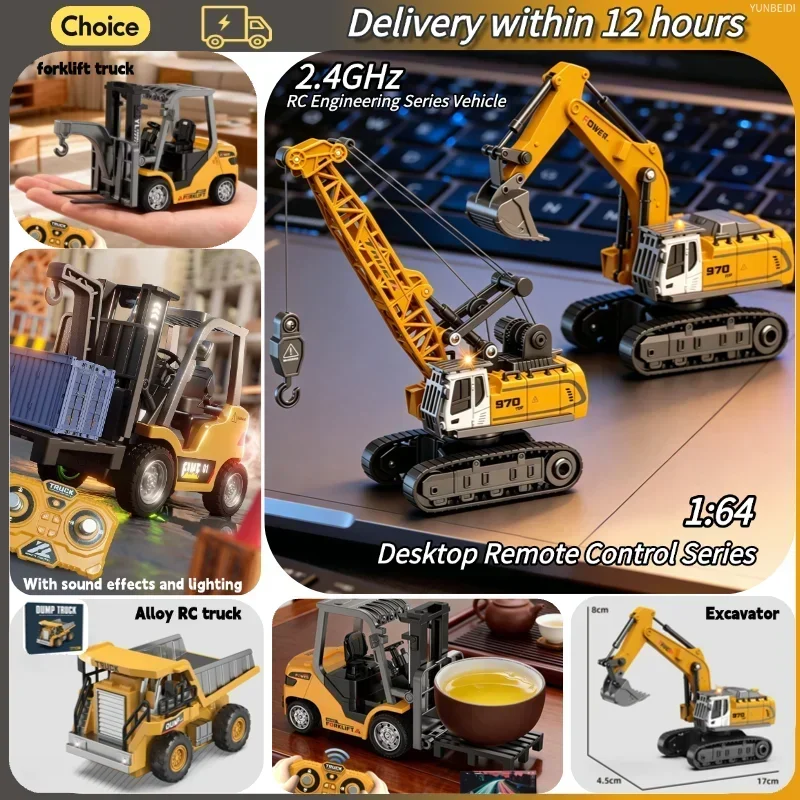 1:64 Mini Carro in Lega RC, Ca - Kids Outdoor Excavator recensione e prezzo