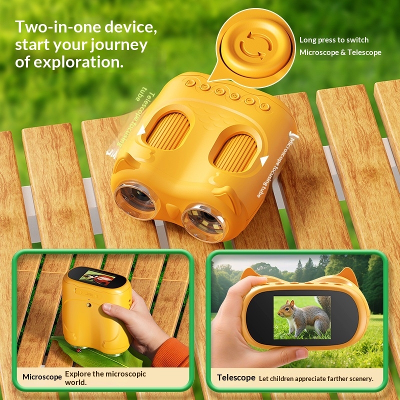 Binocolo Educativo 2-in-1 per  - Kids Outdoor Microscope recensione e prezzo