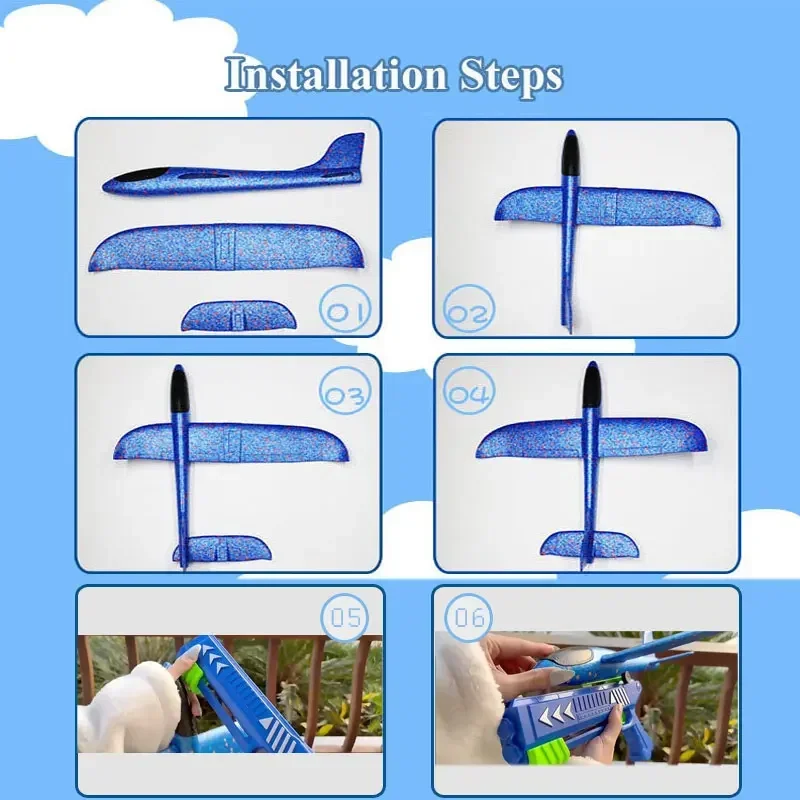Bambini 24/34cm schiuma aereo  - Kids Outdoor Xmas Gifts recensione e prezzo