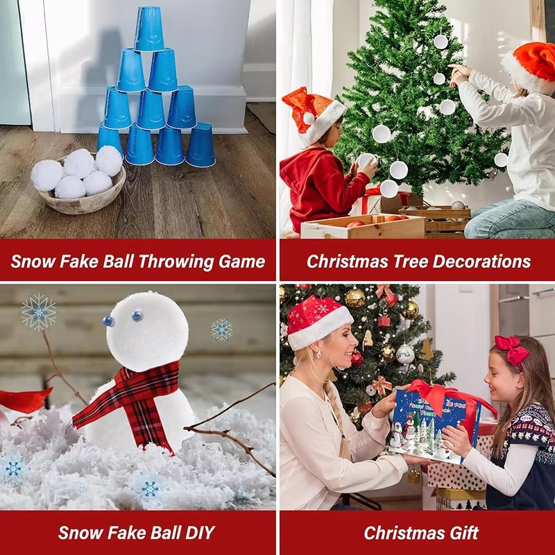 30/60 pezzi di palline di neve - Kids Outdoor Xmas Gifts recensione e prezzo