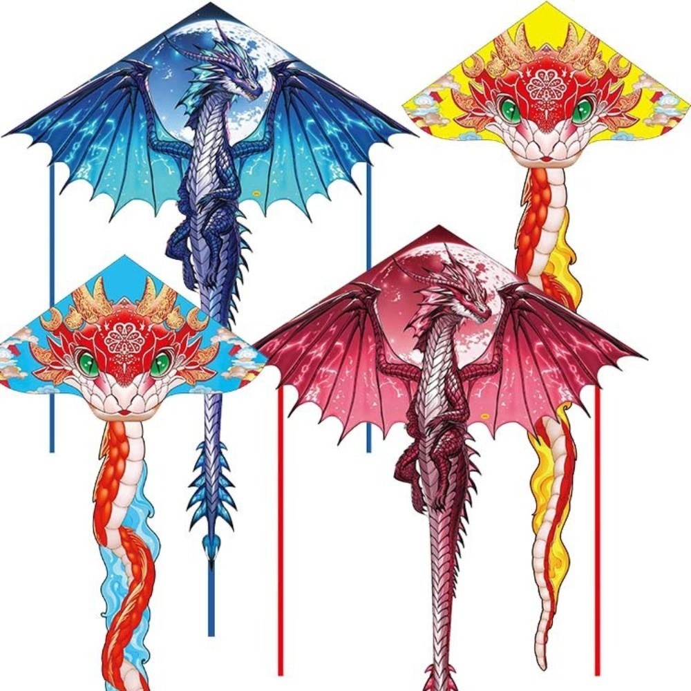 Aquilone a Forma di Drago Blu  - Kite Easy Fly Kids recensione e prezzo