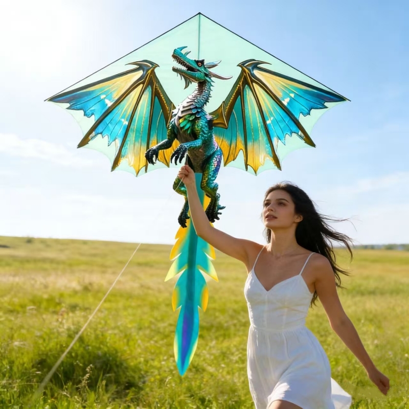 Aquiloni a forma di drago, aqu - Kite Easy Fly Kids recensione e prezzo
