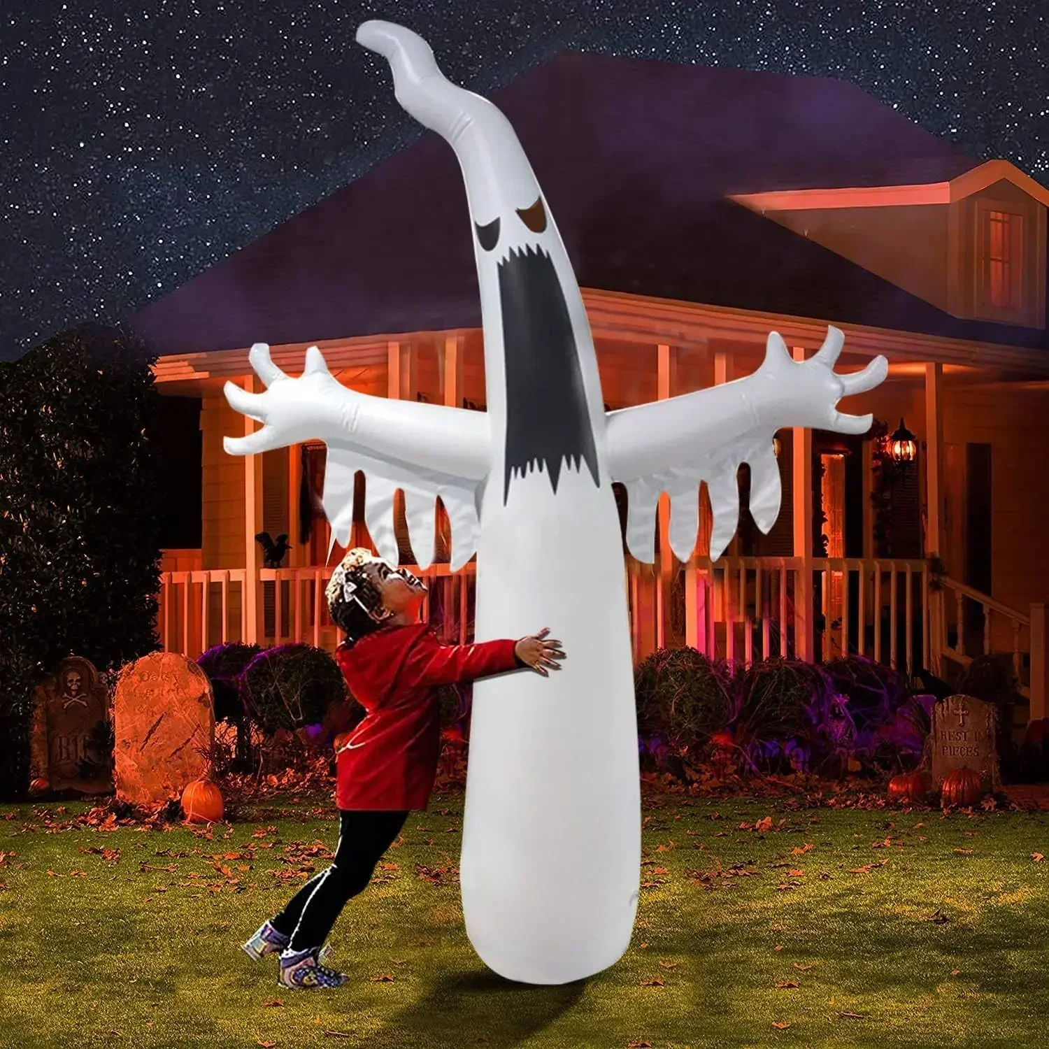 Fantasma spaventoso gonfiabile - Outdoor Kids In An Indoor World recensione e prezzo