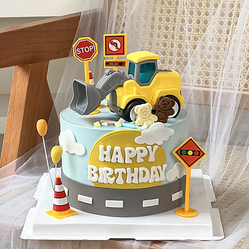 Topper per torta da costruzion - Kids Outdoor Excavator recensione e prezzo