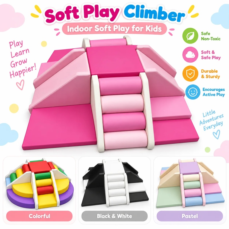 Colorato Arrampicatore Morbido - Kids Outdoor Climber recensione e prezzo