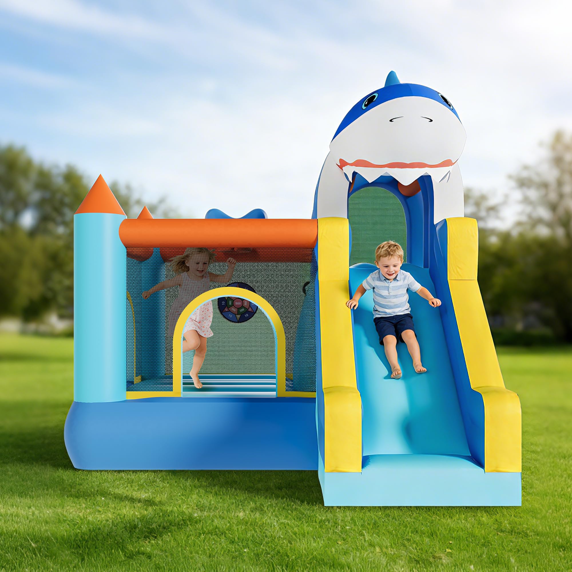 Castello Gonfiabile con Scivol - Kids Outdoor Climber recensione e prezzo