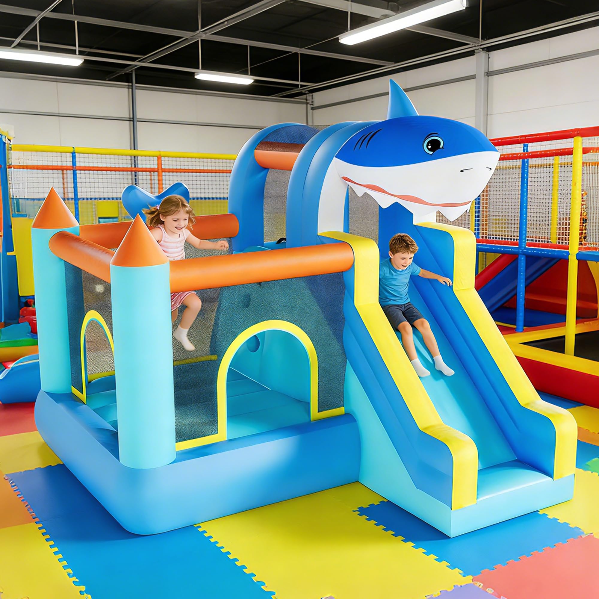 Castello Gonfiabile con Scivol - Kids Outdoor Climber recensione e prezzo