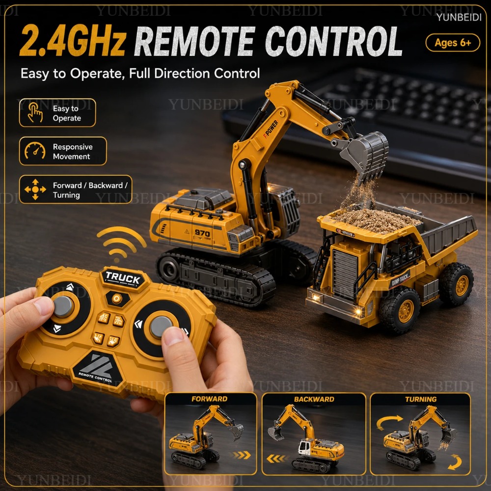 Mini Auto Telecomandata in Leg - Kids Outdoor Excavator recensione e prezzo